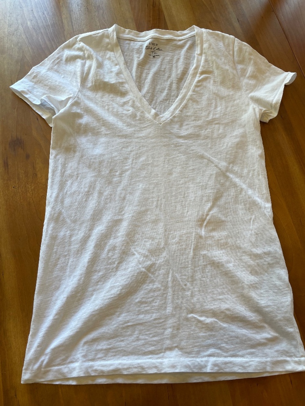 JCrew V-neck White TShirt